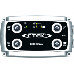 Зарядное устройство Ctek D250S DUAL (5 этапов, 40-300Aч, 12В) CTEK