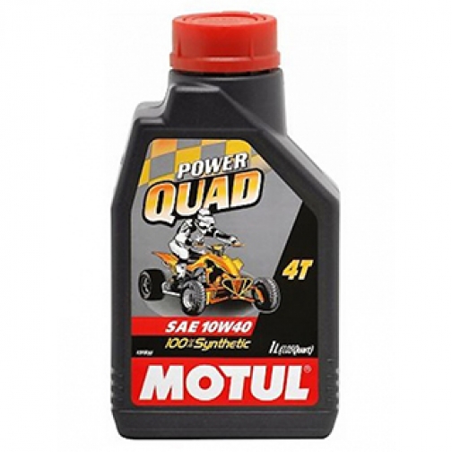 Масло моторное Motul Power Quad 4T синтетическое, 1л (101468) 1387283