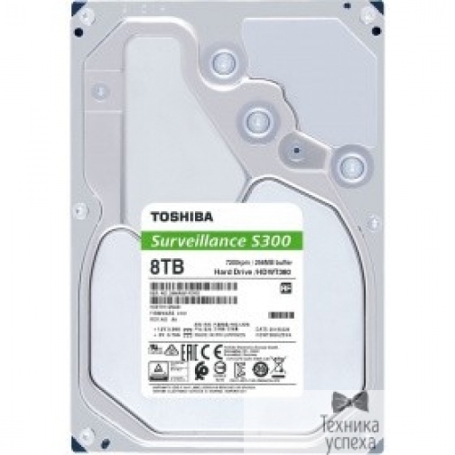 Toshiba 8TB Toshiba Surveillance S300 (HDWT380UZSVA) SATA 6.0Gb/s, 7200 rpm, 256Mb buffer, 3.5