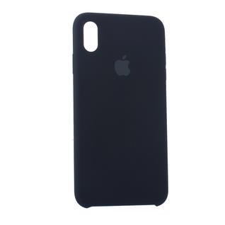 Чехол-накладка силиконовый Silicone Case для iPhone XS Max (6.5") Black черный №18