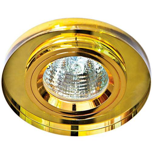 Светильник встраиваемый Feron 8060-2 потолочный MR16 G5.3 желтый 38104933