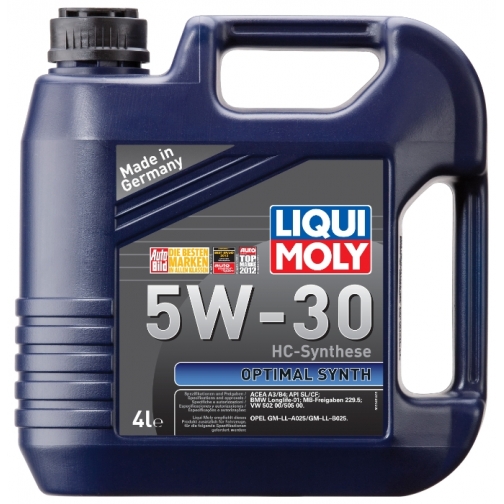 Моторное масло LIQUI MOLY Optimal Synth 5W-30 4 литра 5926769