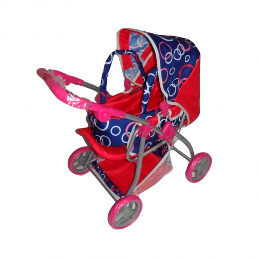 Прогулочная коляска для кукол с переноской Карапуз 37734133