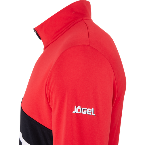 Костюм тренировочный детский Jögel Jps-4301-621, полиэстер, черный/красный/белый размер XS 42222122 2