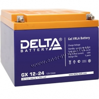 Аккумуляторные батареи Delta Аккумуляторная батарея GX12-24