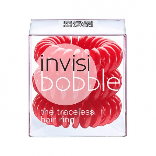 Invisibobble Резинка-браслет для волос Raspberry Red 3 шт., цвет: red 5286113