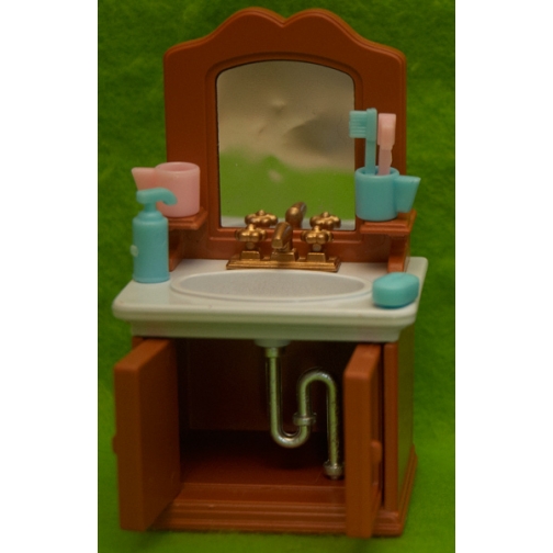 Набор кукольной мебели для ванной Happy Family с аксессуарами Junfa Toys 37712381 5
