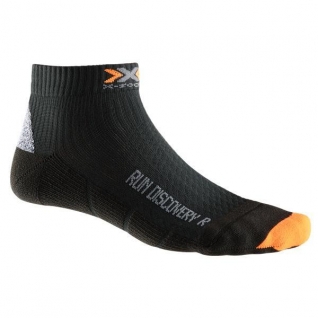 X-Bionic Носки X-Socks Running Discovery 2.1, цвет черный