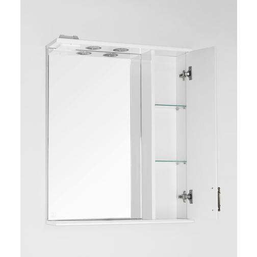 Зеркальный шкаф Style Line Олеандр-2 65/С, белый 42403515 2
