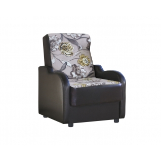 Кресло для отдыха Шарм-Дизайн Классика В велюр цветы