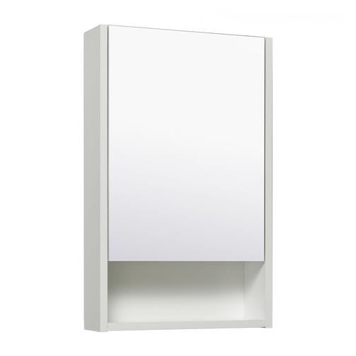Зеркальный шкаф для ванной Runo Микра 40 Белый Правый 38114522
