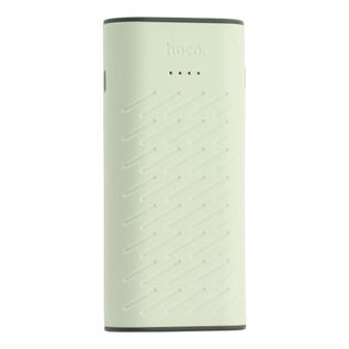 Аккумулятор внешний универсальный Hoco B31C-5200 mAh Sharp mobile Power bank (2 USB: 5V-1.0A) White Белый