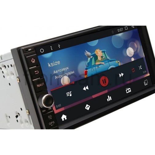 Штатная магнитола Wide Media WM-VS7A706NB-RP-HNUND-53 для Honda универсальная Android 7.1.2 37565751 3