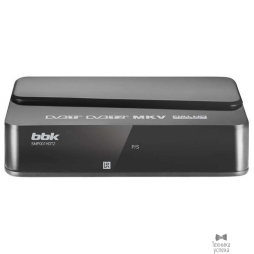 Bbk BBK DVB-T2 SMP001HDT2 темно-серый 9151610