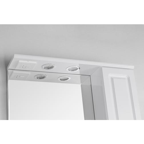 Зеркальный шкаф Style Line Олеандр-2 65/С, белый 42403515 1