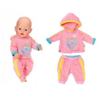 Одежда для кукол "Беби Бон" - Спортивный костюм, розовый Zapf Creation
