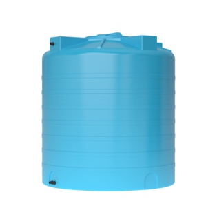 Бак для воды Aquatech ATV 1500 (синий) с поплавком Миасское