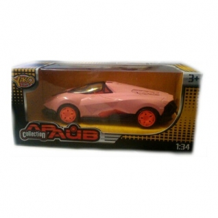 Машинка "Драйв Collection", розовая, 1:34 Yako Toys