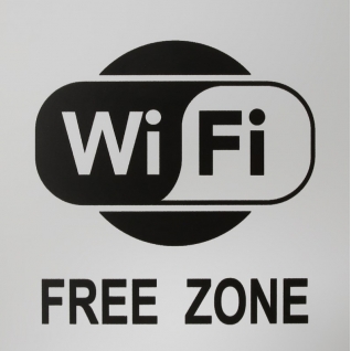 Информационная табличка «Wi-Fi» 200х200 мм [12FC0118]