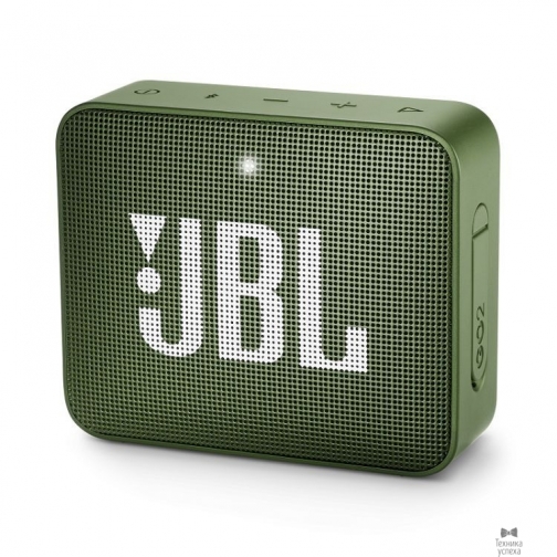 Jbl JBL GO 2 зеленый 3W 1.0 BT/3.5Jack 730mAh (JBLGO2GRN) 37906261