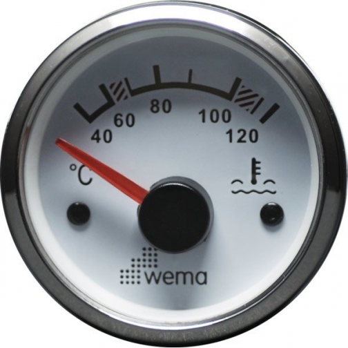 Wema Индикатор температуры охлаждающей жидкости Wema IPTR-WS-40-120 300 - 23 Ом 12/24 В 1201509