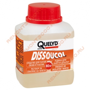 КЕЛИД Диссокол жидкость для снятия обоев (0,25л) / QUELYD Dissoucol жидкость для снятия обоев (0,25л) Келид