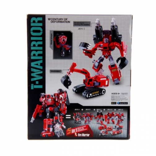 Робот-трансформер T-Warrior - Экскаватор 37738343 3