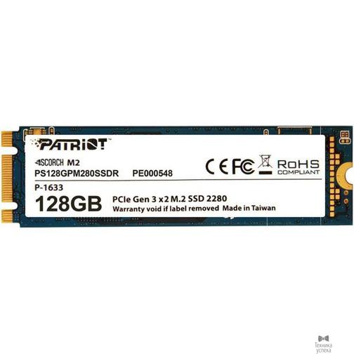 Patriot Patriot SSD M.2 128Gb SCORCH PS128GPM280SSDR 42296528