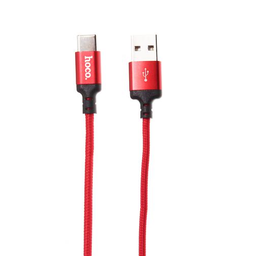 USB дата-кабель Hoco X14 Times speed Type-C (1.0 м) Красный 42532174
