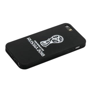 Чехол-накладка TPU Deppa D-103854 ЧМ по футболу FIFA™ Official Emblem для iPhone SE/ 5S/ 5 (4.0") Белый