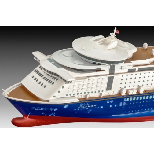 Сборная модель круизного корабля M/S Color Magic, 1:1200 Revell 37717501 2