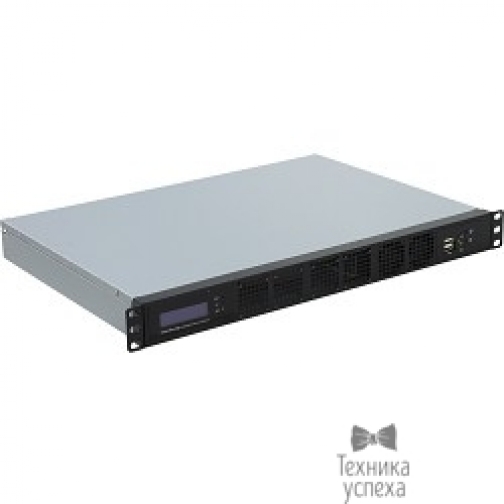 Procase Procase GM132-B-0, Корпус 1U Rack server case, черный, панель управления, без блока питания, глубина 320мм, MB 9.6