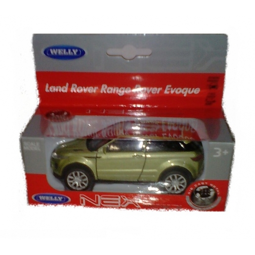 Коллекционная модель автомобиля Range Rover Evoque, 1:34-1:39 Welly 37725661 4