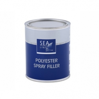 Полиэфирная шпатлевка пневмораспыляемая Sea-Line Polyester Spray Filler 1 кг (9071)
