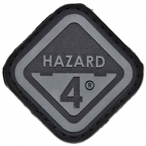 Hazard 4 Нашивка Hazard 4 Diamond Shape Morale 3D, цвет черный 5019032
