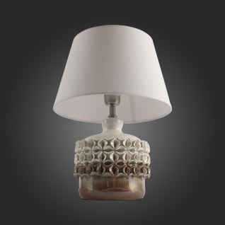 Настольная лампа St Luce Светло-Коричневый, Бежевый/Серый E27 1*60W (из 2-х коробок)