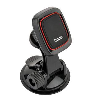 Автомобильный держатель Hoco CA28 Happy journey series suction cup magnetic holder магнитный универсальный с присоской черный