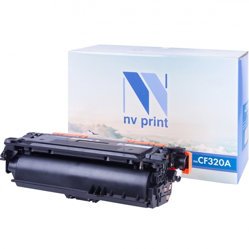 Совместимый картридж NV Print NV-НР CF320A Black (NV-CF320ABk) для HP LaserJet Color M651dn, M651n, M651xh, MFP-M680dn, M680f 21786-02 37133564
