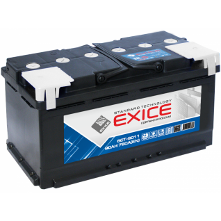 Аккумулятор EXICE STANDARD 6CT- 90N 90 Ач (A/h) прямая полярность - ES 9011 EXICE (ЭКСИС) 6CT- 90N