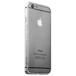 Бампер металлический iBacks Arc-shaped Venezia Aluminium Bumper for iPhone 6s/ 6 (4.7) - gold edge (ip60008) Silver Серебро