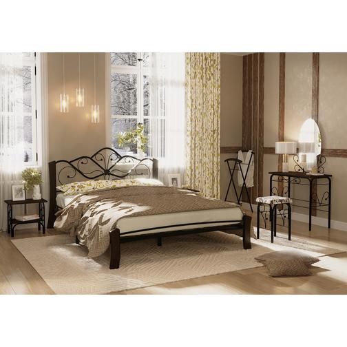 Двуспальная кровать ПМ: Форвард-мебель Кровать Веста Лайт 42790035 1