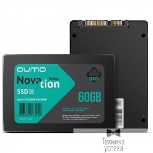 Qumo QUMO SSD 60GB QM Novation QMM-60GSNND SATA3.0, 7mm 5797051