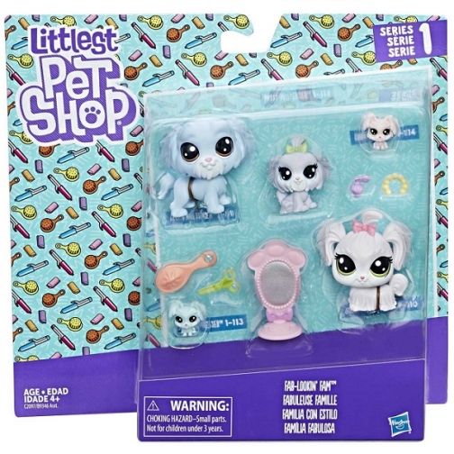 Игровой набор Littlest Pet Shop - Семья петов Hasbro 37710752 2