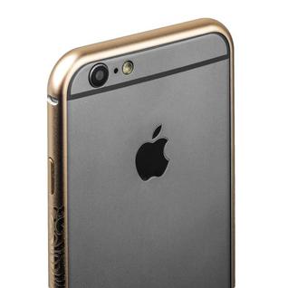 Бампер металлический iBacks Arc-shaped Venezia Aluminium Bumper for iPhone 6s/ 6 (4.7) - gold edge (ip60007) Gold Золото
