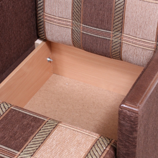 Кресло-кровать Шарм-Дизайн Классика Д коричневый 37365866 1