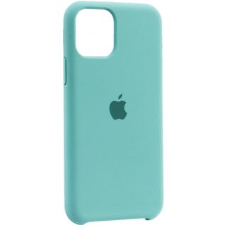 Чехол-накладка силиконовый Silicone Case для iPhone 11 Pro (5.8") Seа Blue Голубое море №21