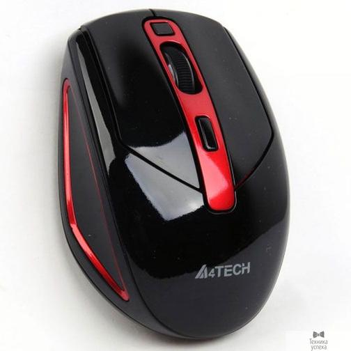 A-4Tech A4Tech V-Track G11-590FX-2 черный/красный оптическая (2000dpi) беспроводная USB (6but) мышь 873697 42296564