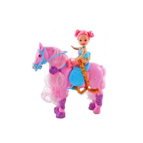 Кукла на лошадке с седлом Shenzhen Toys 37720413 1