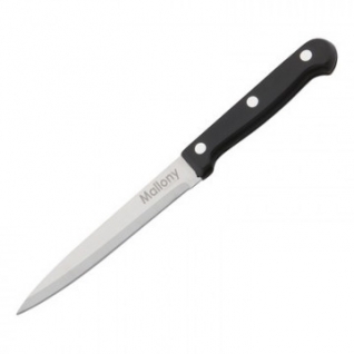 Нож универсальный Mallony из нерж, ручка бакелит, MAL-05B 985305