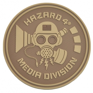 Hazard 4 Нашивка Hazard 4 Media Division, цвет койот